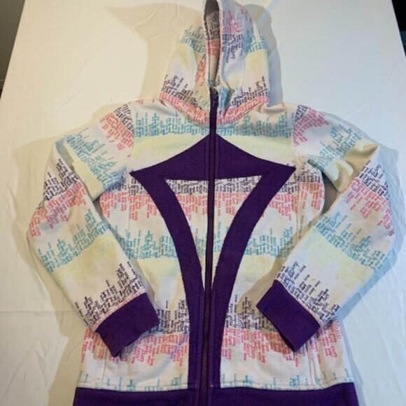 Ivivva by Lululemon Scuba Hoodie Cool Graphic Print - Picture 1 of 11